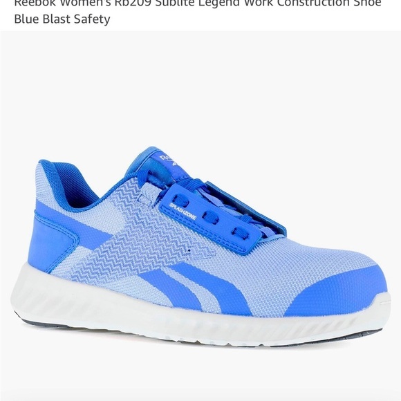 Reebok Shoes - Reebok Rb209 Sublite Legend Work Construction Shoe Blue Blast Safety 7.5 Wide